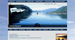 Desktop Screenshot of klepper.de